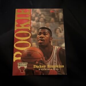 Dikembe Mutombo? Rookie Basketball Card - Red & Gold Design
